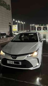 للبيع كورلا ساز  موديل  2021  رقم سليمانية الدولي باسمي هزه جديدة  فول...