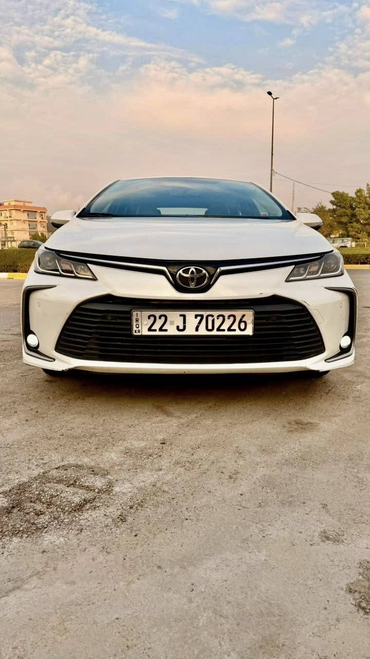 كورلا 2022خليجي
فول الفتحةوكاله (ساز SAS)ضمان  5سنوات
مكفولة عدا رصعة قمارة و باب رصعه و داير جاملغ 
عداد المسافات 38 الف /// شرط الفص 
بصمه تشغيل
حساسات خلفيه امامي
زنون شمعه لد نهاري
كشافات زينون
داخل لونين 
ويل كب 
معروفه مواصفات
مري شفط 
مراية عاكسة 
٥ وليل كب 
كامرة دوارة 
شاشة كبيرة
تبريد بيانو لمس 
تبريد قطعتين
السعر  16.700$
 المكان بغداد المنصور
للتواصل ***********
