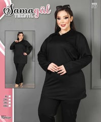 دشداشة • كشمير • أسود