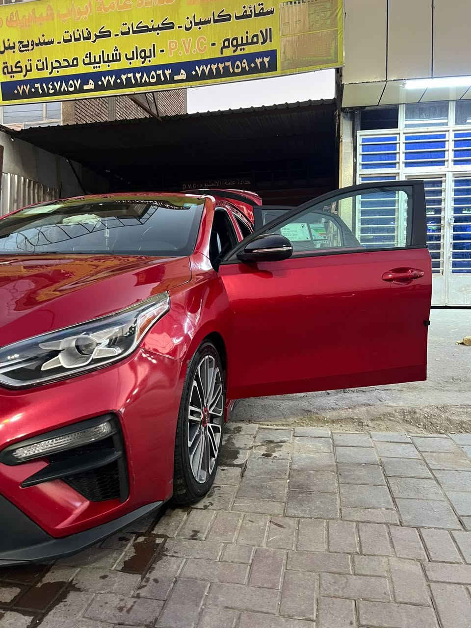 السلام عليكم من رخصة الادمن المحترم عندي كيا فورتي Gtموديل 2020
محرك تيربو 1600
گير DCT  
 رقم بغداد دولي جديد 
مواصفات 
بصمة  
بصمة ابواب 
انارة ترحيب 
اشاير بالمري 
تبريد قطعتين 
تحكم إسترين جهتين
انارة بال ابواب داخلية 
مري كهربائية 
رادارات جانبية 
كامره دواره
حساسات خلفية. 
 تحديد مسار 
سيارة 3انضمة قيادة ايكو سبورت عادي 
سيارة دبل گزوز 
ضرر السيارة قبق جنطة مبدل بلادي بدون صبغ 
وجاملغ يمين  خلفي صبغ +بنيد. كلير 
 سيارة بدون ايرباك السونار موجود وصور الحادث مرفوقه كل التفاصيل ذاكرينها عنوان السياره بغداد البنوك السعر (١٣٨$ )  ***********)
