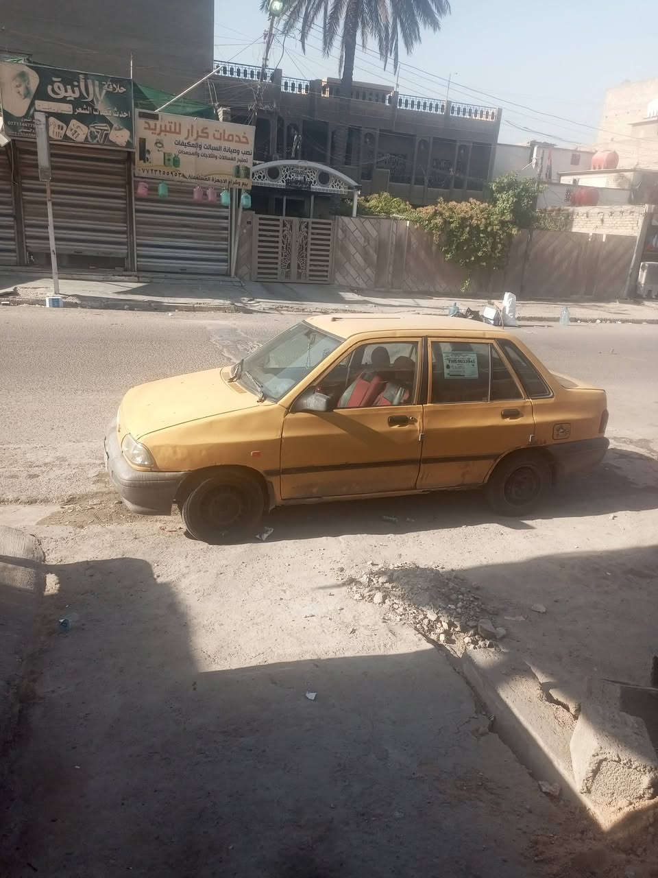 سايبا للبيع موديل ٢٠١٣مصفره هيه وغرامات مكينه لا صرف ولا تبخير حدايده نص عمر السنويه بسمي المكان بغداد جديده السعر ٢٥ بيها مجال رقم التليفون ***********
