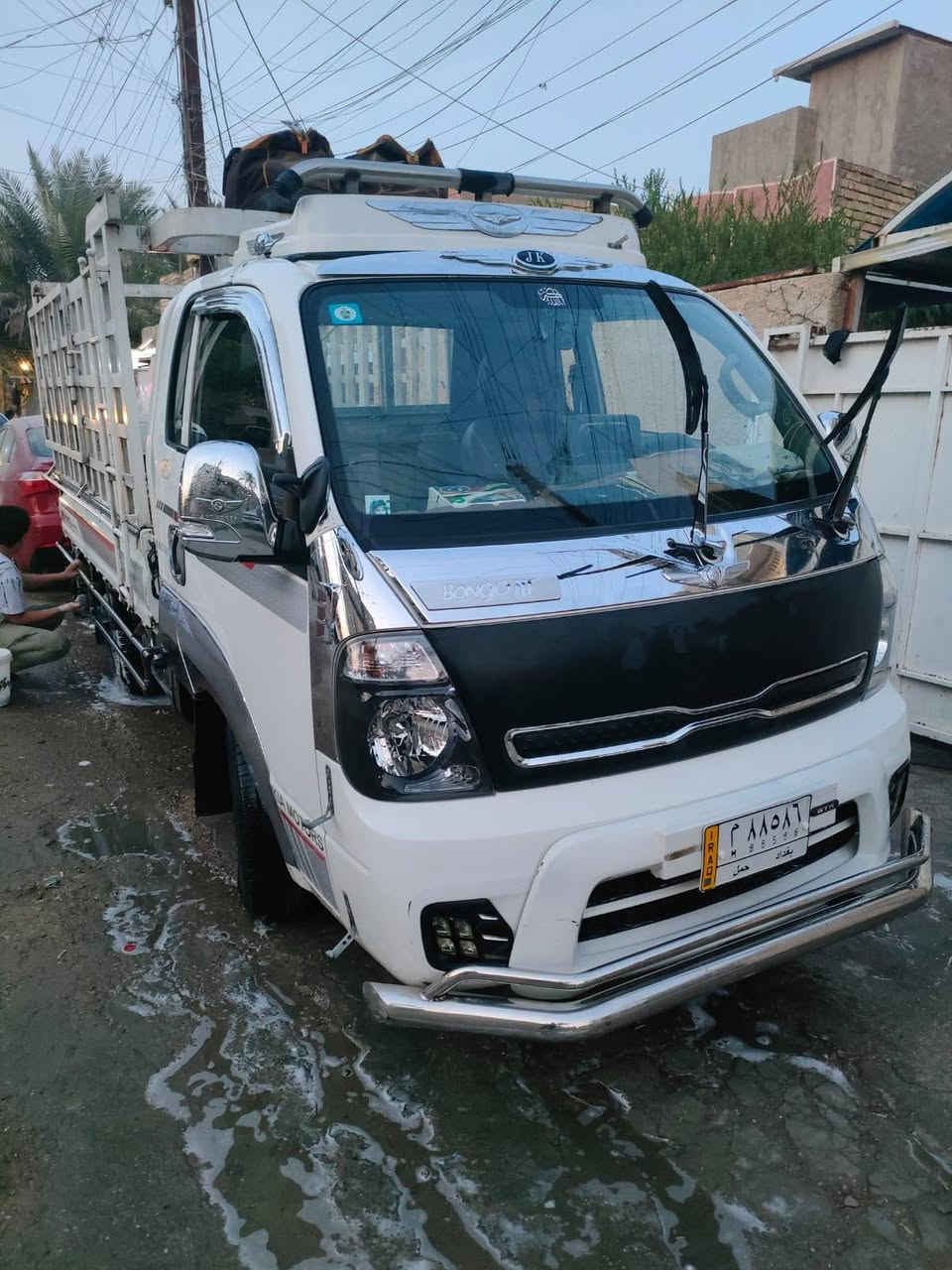 بنكو 2700 نثيه
السياره موديل 2020 ماشيه113 الف 

السياره كفاله من الضربه والصبغ السياره جديدة كلش تخم سستم نيكل شادلهه دبل شاشه هيتر بالمري حساسات خلفية محجر ثقيل تخم تاير جديد السياره مابيهه نقص ابد

السعر 134$ وبيهه مجال بسيط
مكاني بغداد (حي اور - شعب)
الاتصال عل الرقم *********** 

السياره بسمي تحويل ثاني يوم
