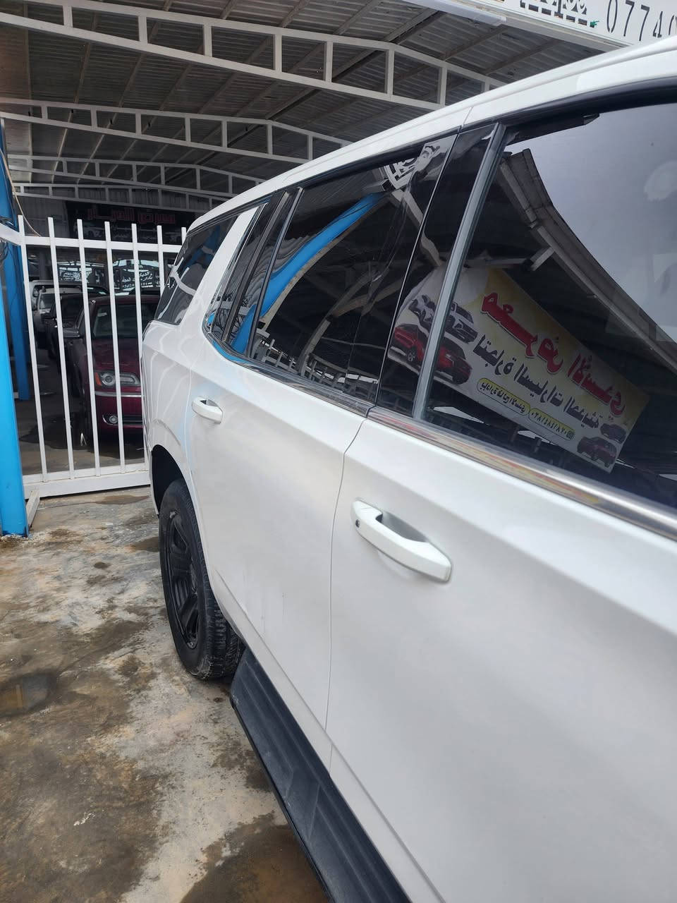 تاهو 2023 وارد دخول جديد ماشية 13 الف فقط السيارة زيرو رقم بغداد مميز بيها جاملغ وبنيد مبدلات وكالة 
***********
