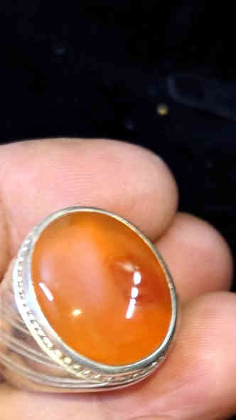 عقيق يماني طبيعي صياغة يدوي السعر 55الف العنوان بغداد زعفرانية فضه 925الهاتف *********** بغداد
