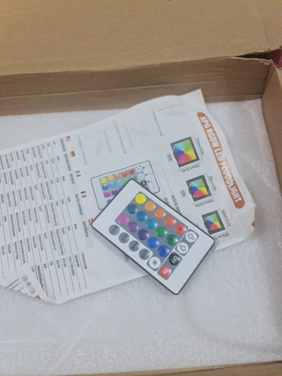 بلوجكتر ١٠٠ واط RGB


**إذا كنت صاحب هذا الإعلان وتريد حذفه لأي سبب، رجاءا أرسل رسالة إلى الدعم الفني**