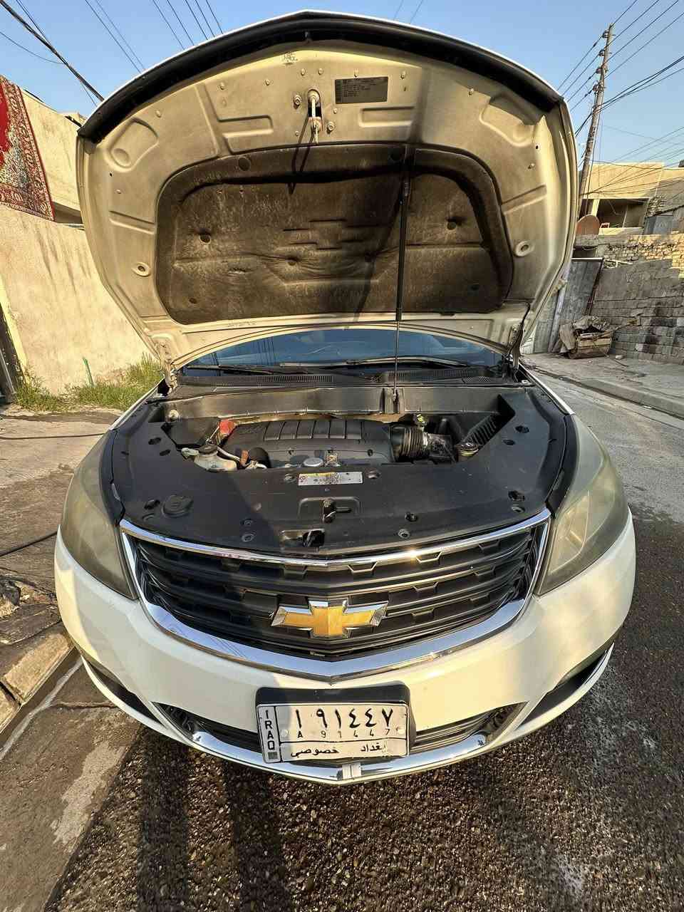 سلام عليكم    شوفو اترافاس موديل 14 السيارة 7راكب مواصفات فول ما عده الفتحه 
تحكم استيرن 
سياقه ذاتيه 
مثبت سرعه 
مانع النزلاق 
تشغيل عن بعد 
شاشه قارء العطال 
شاشه بلاديه 
كامره و حساسات 
تبريد مركزي 3 قطع منفصل 
ايرباكات سليمه بس واحد طاك 
بجم كبس 
حادثها بآب آلصدر و مبدل 
اشاير با مري 
لايت زون اصلي 
دوسه أصليه 
اسبايدر اصلي 
تخم تاير جديد 
كير و محرك و كهربائيات كفاله 
صدر 10/80
السعر130 مال مستعجل
*********** واتساب
