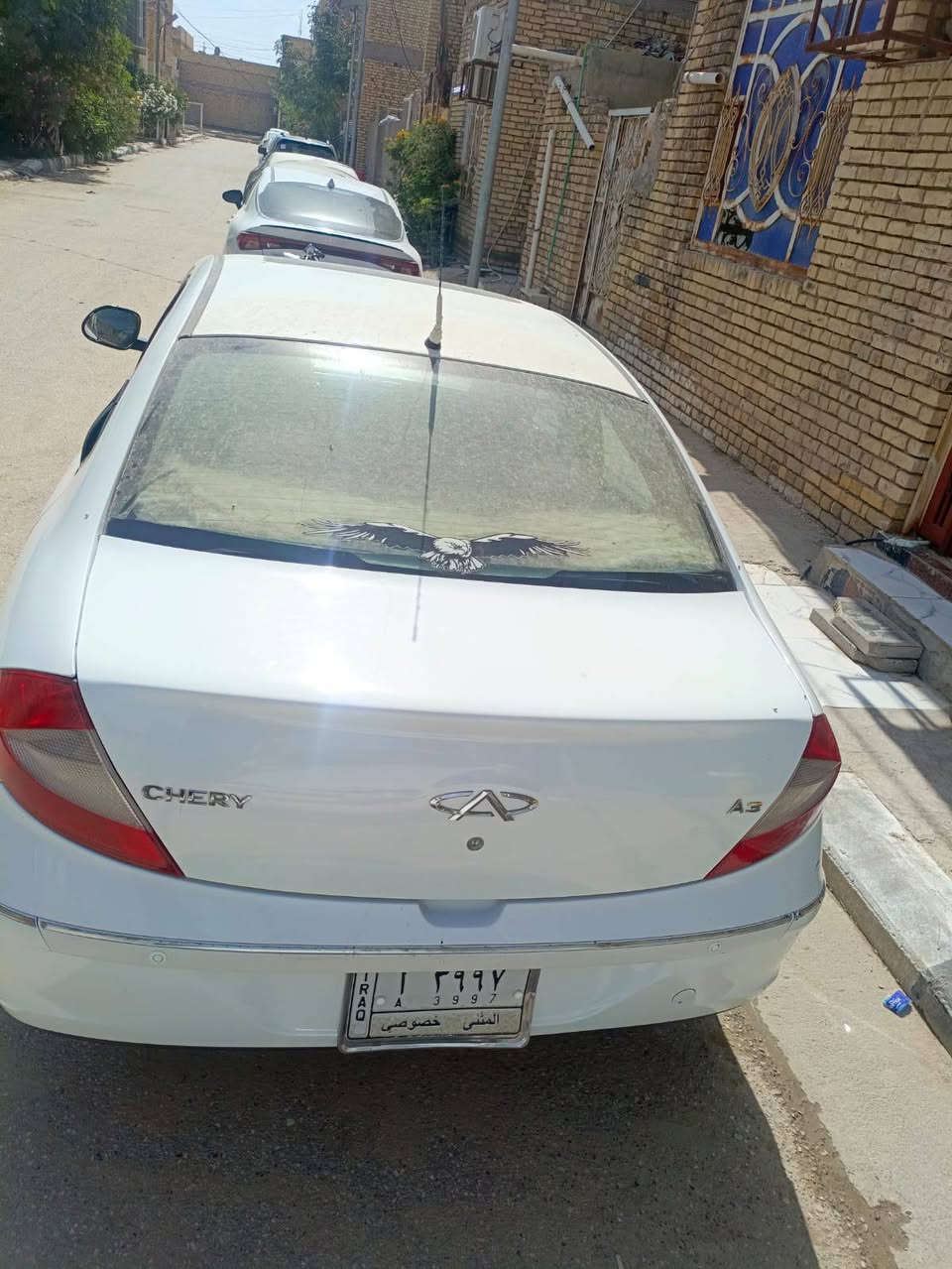 سياره شيري a3للبيع موديل 2013 كهربائيات كلهه شغاله تخم تاير جديد رقم مثنى تحويل ثاني يوم السعر 33 مكلف بنشر لا تراسلوني الرقم *********** اتصل وبيك خير وتدلل
