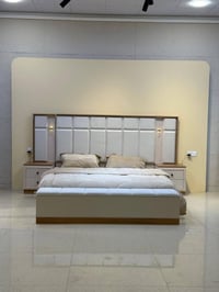 غرفة نوم 10قطع • سرير 180×200 • خزان جك هيدروليك