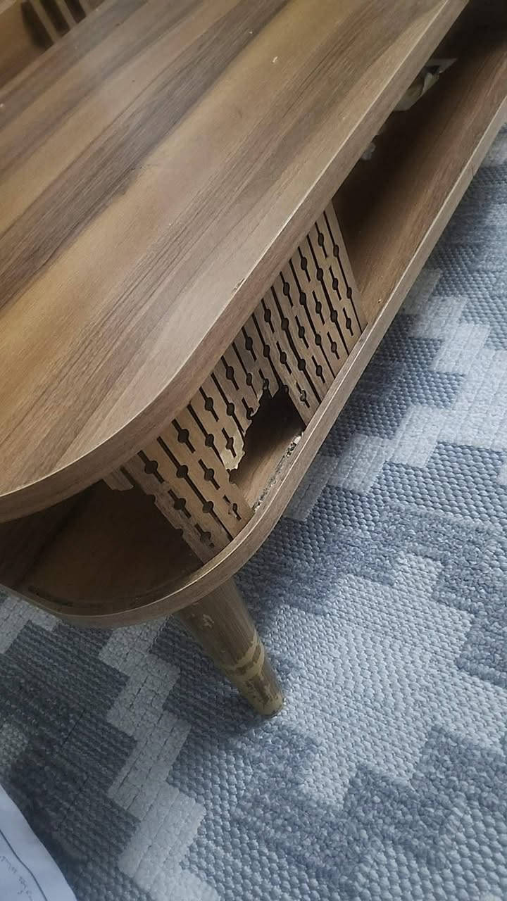 ميز تلفزيون وطبله بيها ضرر بسيط موضح وميز رف3قطع السعر 100 قفل مكان بغداد حي الجامعه


**إذا كنت صاحب هذا الإعلان وتريد حذفه لأي سبب، رجاءا أرسل رسالة إلى الدعم الفني**