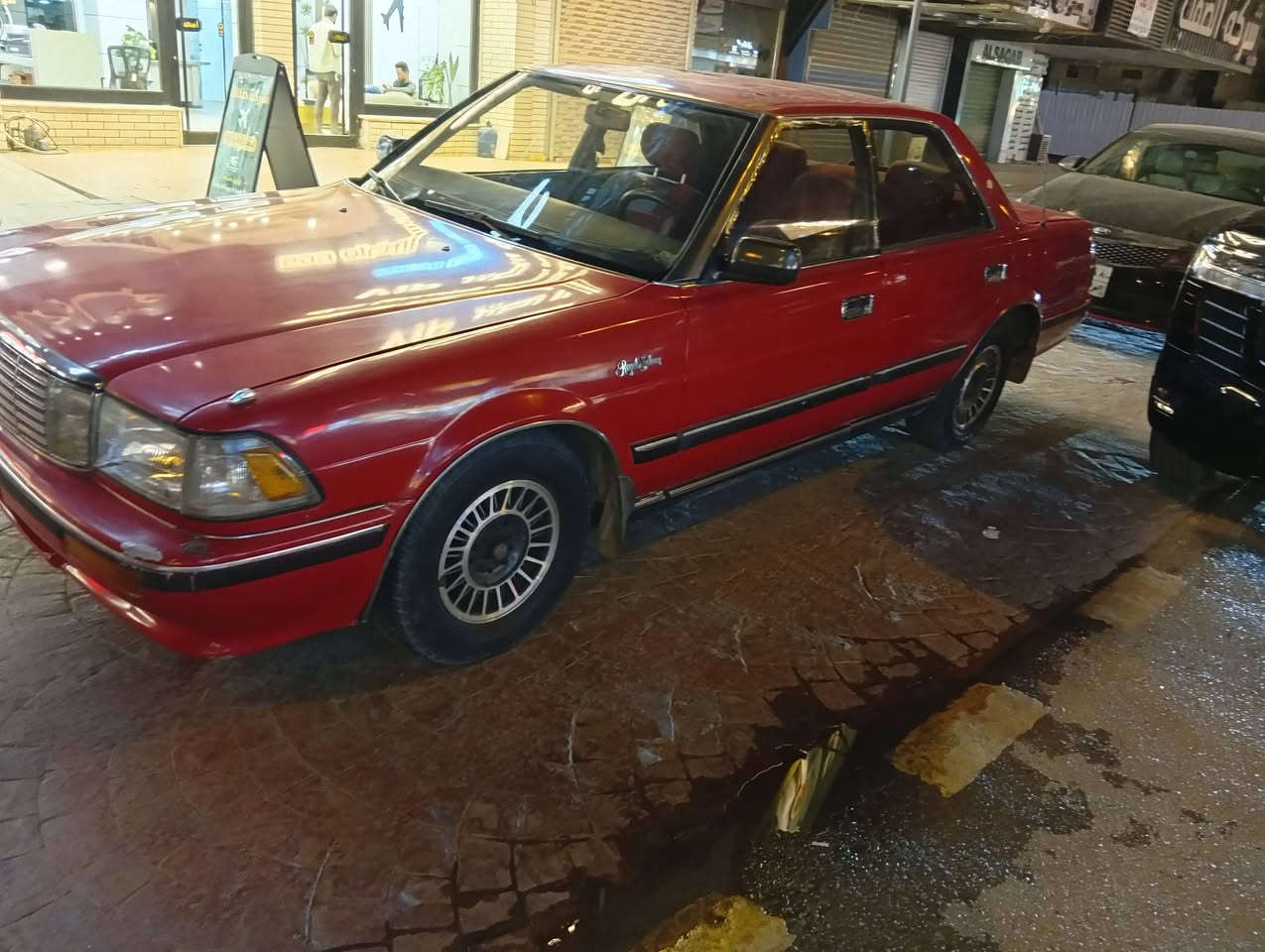 السلام عليكم.سوبر هارتوب 89 رقم بغداد باسمي بلادي بلادي   فول  فول كير محرك ففتي فول شلعه  تبيرد امامي خلفي تدفه.  بدوون صبغ بشرط لا خياس لا زنجار. ولا جطل السياره متعوب عليه غرفتها نضيفه بماعنه الكلمه بدون اي نقص جاهزه ترايك وين ميعجبك بيه ملاحضه بسيطه الداعاميات متكشر صبغها. والفتحا ملغيه. ليحب يرجعها ترجع  مكانه بغداد المنصور سعرها 55 وبيه مجال بسيط واتساب اتصال *********** ***********
