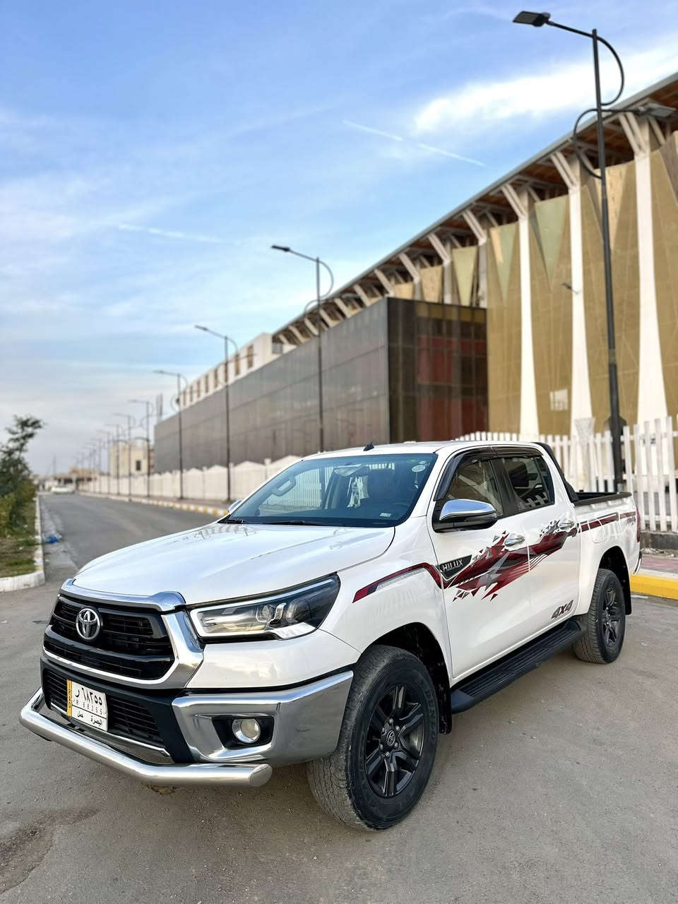 هايلوكس موديل 2022 ساز ماشية88كفالة فول موصفات بصمة ثلاجة  كشنات تبريد بأسمي 
مكان سيارة ناصرية 
السعر (295)
***********
