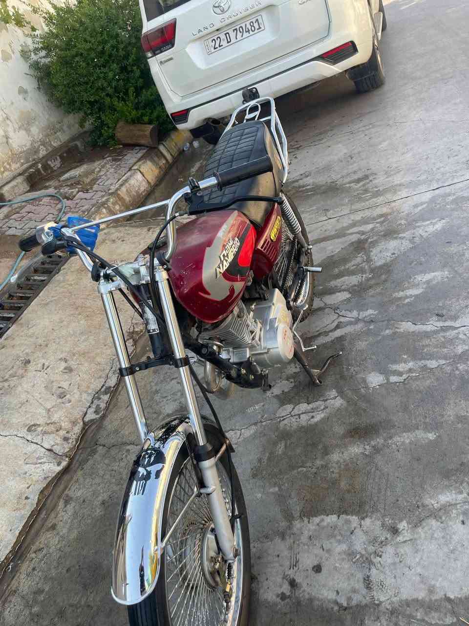 السلام عليكم دراجه مديل ١٩
محرك نظيف لا صرف لا بخار ٢٨٠ بيها مجال شي قليل

‏‪***********‬‏
