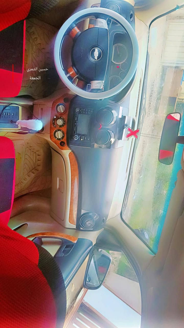 شوفرليت افيو رقم نجف كفالة ماعدة طخه بالجاملغ الامامي تبديل مكينه 1400 مفتوح 
وارد خليجي - داخل صاج 
تبريد ❄️ تدفئة منضومة راديتر كاملة 
مكينه جديدة تايرات - باتري - حدادية كله جديد 
السعر 65 مامتواجد ع الفيس واتساب ***********
