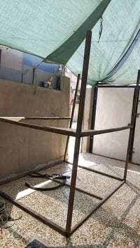 هيكل كشك • طول 2متر157 • عرض 220