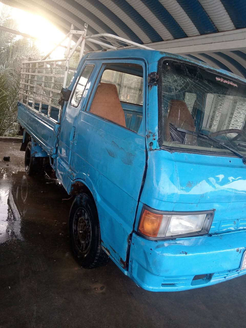 سلام عليكم لبيع كيا مديل 94مكفول شاصي ومحرك مشروط خرفته حلوه تخم تاير كهربائيات كله شغاله العنوان الديوانية مهناويه الاستفسار ***********
