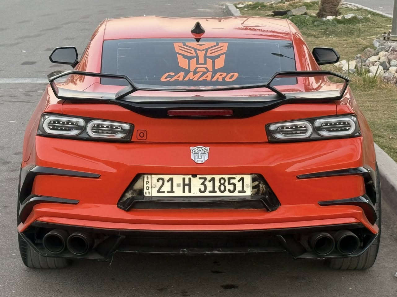 كمارو٢٠١٩
شباب سياره عليه تزويد كلش مرتب من دوسات وجاملغات اشاره حفر لد بنيد محدث سبايدر كورفيت 

دفيوز اصلي 

بك لايت لد اصلي 

تخم تاير جديد 

صدر امامي خلفي جديد

كير ومكينه شرط الفحص 

داخل برتقالي 

ماشيه 97 الف فقط 

مكان السياره بغداد حي الجهاد 

السعر 122
*********** ☎️ 

حادث السياره جاملغ وبنيد وبلعراق نصف جاملغ الخلفي فقط بدون دواخل لغد شاصي مكفولات
