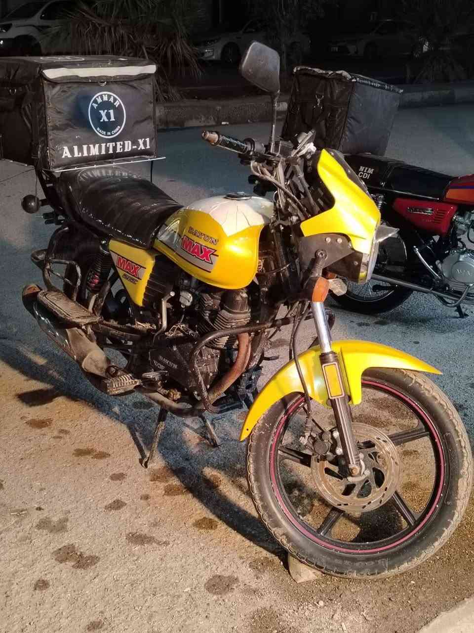 سلام عليكم
دراجة دايوان للبيع
مديل 2022 اوراق اوصولي مكفولة من كلشي 
 السعر: مليون و600
رقم التوصل:***********
