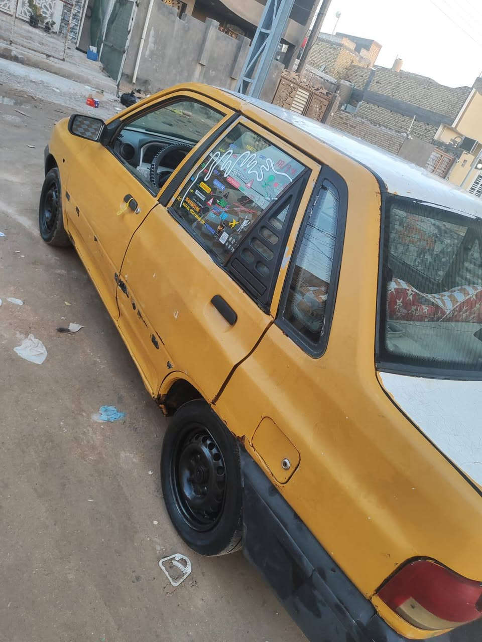 السلام عليكم 
سايبا ٢٠١٢ بغداد صدامي 
سياره نضيفه وجاهزه من كير ميكنه حداديه كهربائيات 
شواصي معمره تعميره مال عمر ، سعرها ١٠ وبيه مجال بصيط للشراي مكاني النجف 
***********
