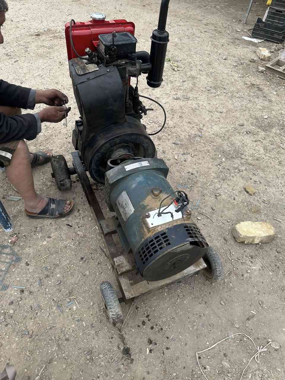 سلام عليكم مولد هندي لمحرك ١٠حطان توليد ٧/ونص للبيع سعر مليون وبي مجال لعنوان بغداد شعلة سلاميات ستفسار ***********
