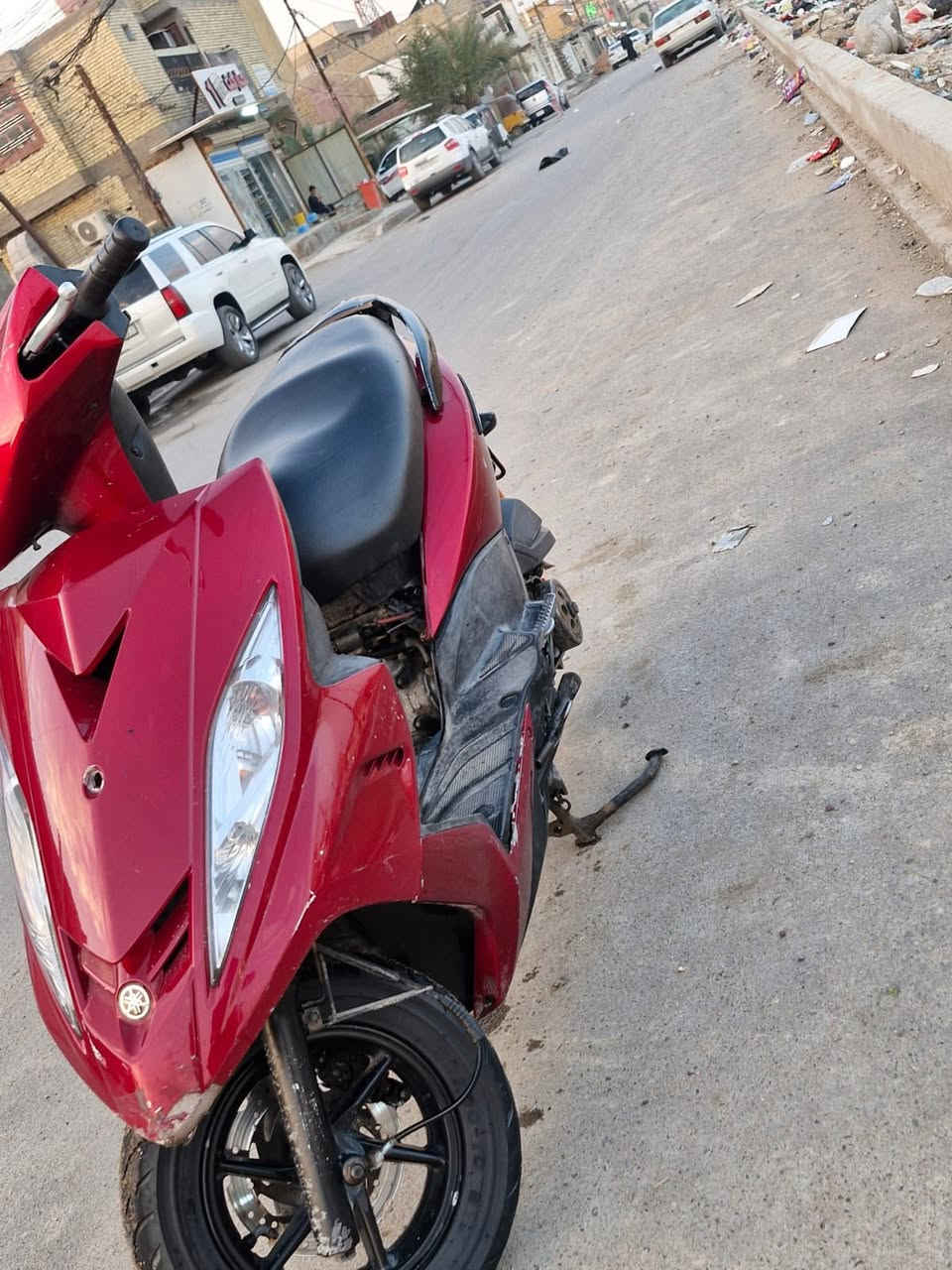 سلام عليكم شباب جيتي ار لون مميز دراجه كفاله مكينه وكلشي ملاح دبلات رياضيه ابو البطل كفرات اصلي دراجه ناعمه كلج الامامي تعبان جيب فيتر وتعال افحص دراجه قاعده مال رقم اصليه دراجه كلشي ماعوزه 
المكان بغداد مدينه الصدر حي الكوفه قرب تقاطع كسره وعطش 
الاستفسار ***********
السعر 775 ماتلكه بهيج سعر بس لن محتاج ❤️
تحياتي الادمن💜
