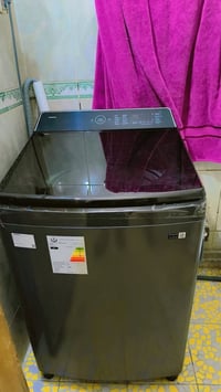 غسالة سامسونج فول اوتوماتيك 17 كيلوا جديدة جدا تم شراؤها قبل 10 أيام ض...