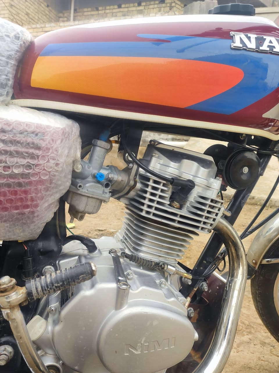 سلام عليكم دراجه للبيع نامه مديل 2024 اوراق اي نقص ما بيه بس اشاير ربط ما مفتوحه دراجه ما متعوبه مكفوله كفاله عامه مكان الديوانية قضاء السنية للسعر والاستفسار اتصل على الرقم ***********
