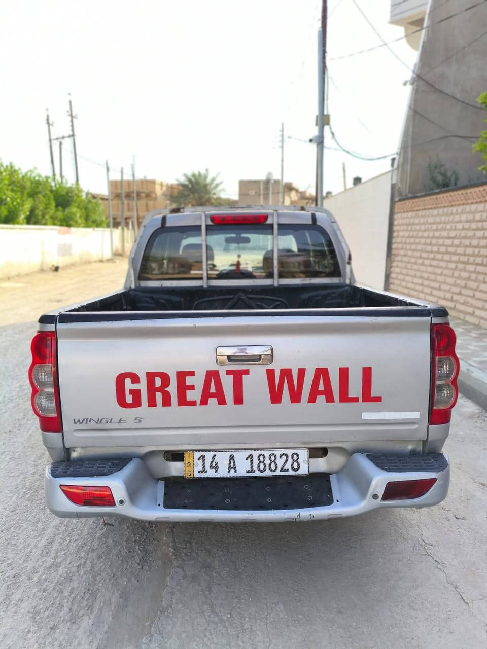 سلام عليكم بيكم كريت ويل موديل 2013 رمواصفات

 14 رقم بصره دولي مصفره سنويه ل 30 شرط تحويل

 سياره مكفوله كفاله عامه من ضربه وتبديل  كير

 ومحرك شرط تخم تاير تبريد تدفئه شغال سياره جاهزه

 ماعايزه برغي المكان الديوانية الاستفسار اتصل. ***********
