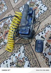 جهاز نفخ تايرات وشبكة زين محمول للبيع  07836163604