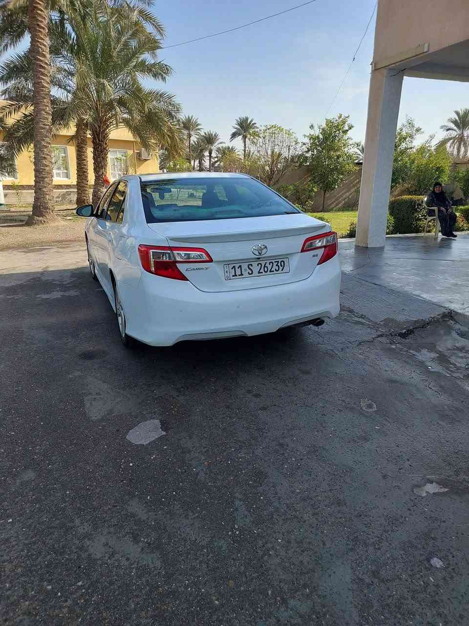 سياره كامري رقم بغداد جديد انكليزي وارد امريكي موديل ٢٠١٢ سياره بسمي تحويل ثاني يوم سياره حلوه سونار مرفوق مع صور  سعر ١٤٥ عنوان فلوجه او بغداد رقم تلفون  ***********
