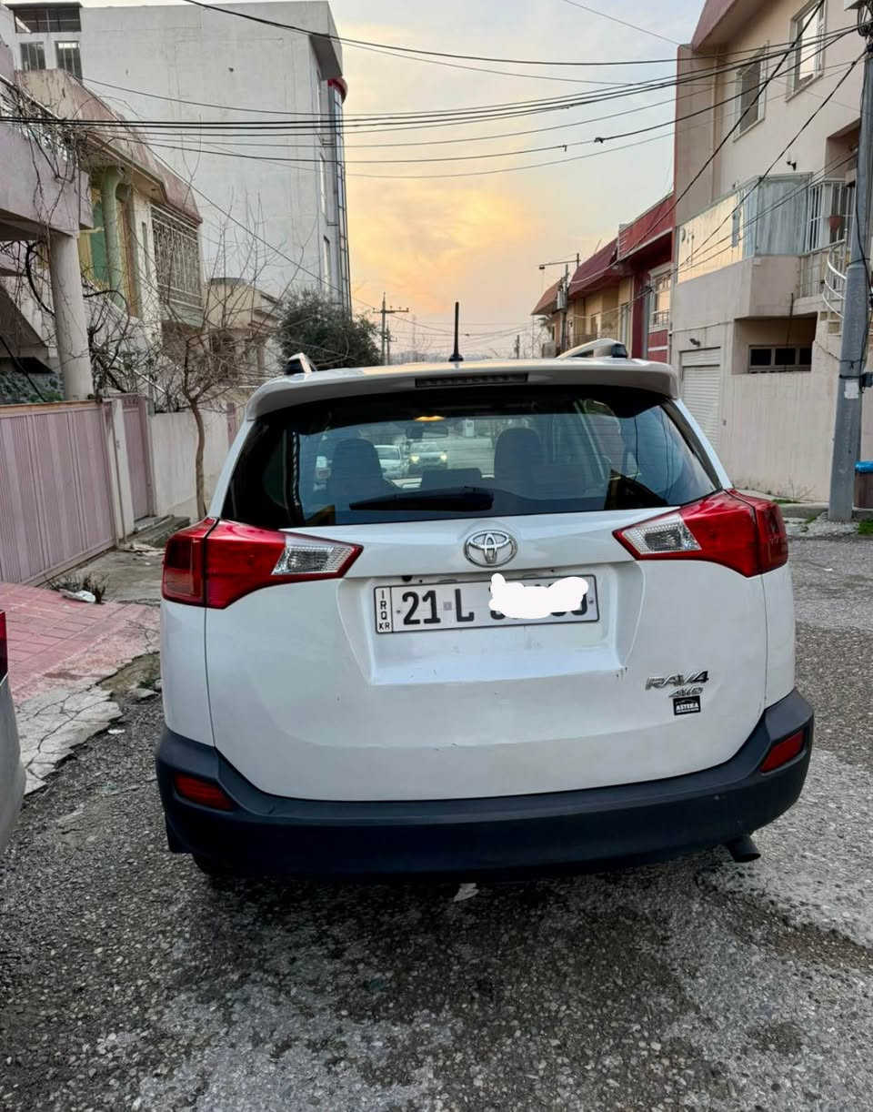 Toyota rav 4 2015
مەکینە ٢.٥ دەبڵ ئەکسل خلیجی   
نرخی ١٨٠ گەڵا و مەجال
*********** السليمانية, العراق
