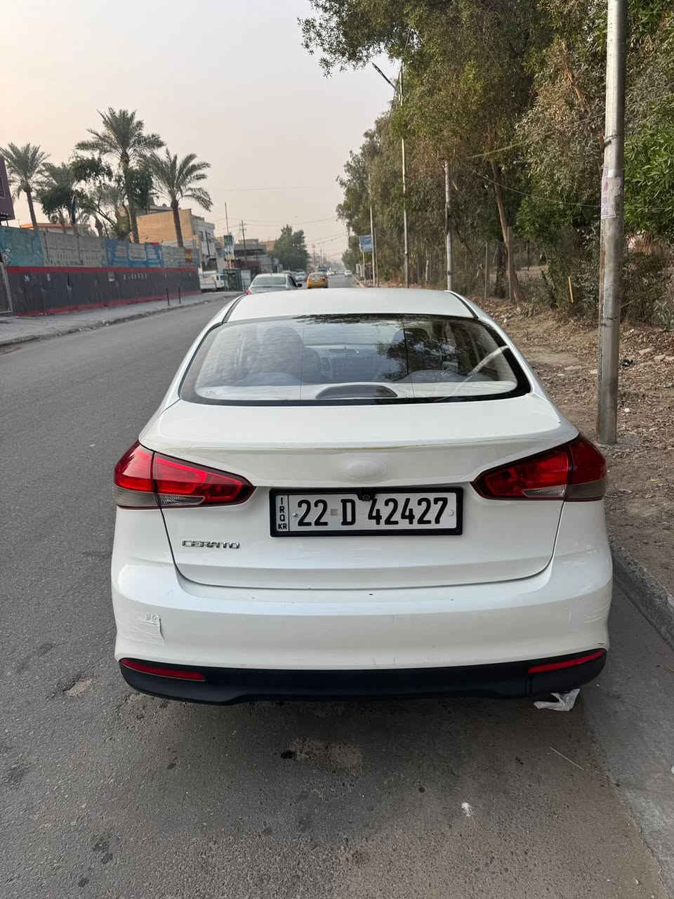 سيراتو 2017خليجي
ماشية 160 سيارة نضيفة ومابيهة اي نقص 
السعر 130وبيها مجال بسيط السونار مرفق بالمنشور
***********
