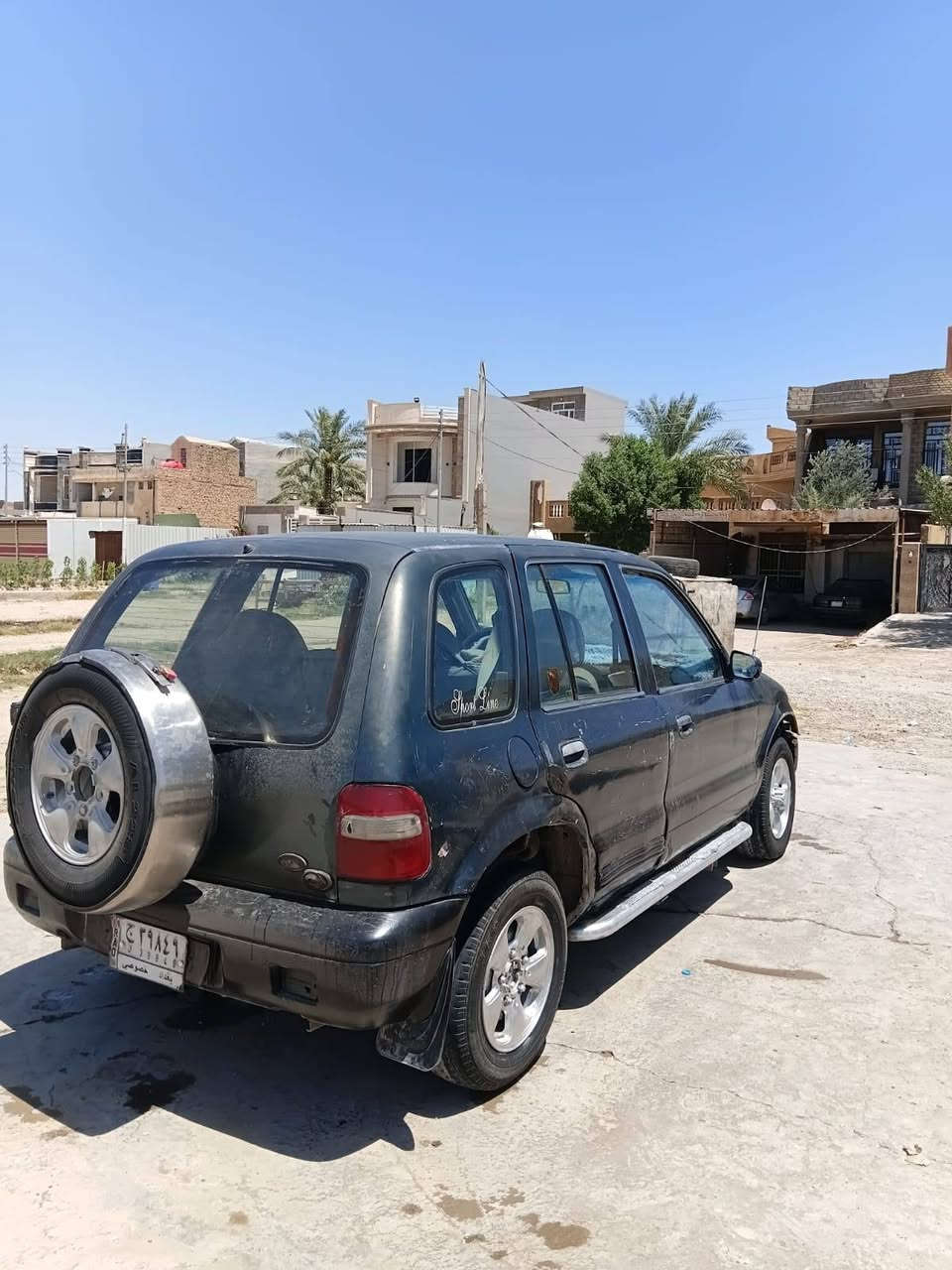 *********** كيا سبورتج موديل 1995
 سنويه ال 2027
محرك وكير جديد كير عادي محرك تواي 
صردها نضيف كهربائيات كلها شغاله سعرها 24@ورقه بيها مجال مكاني ديالى قضاء المقدادية شرط التحويل
