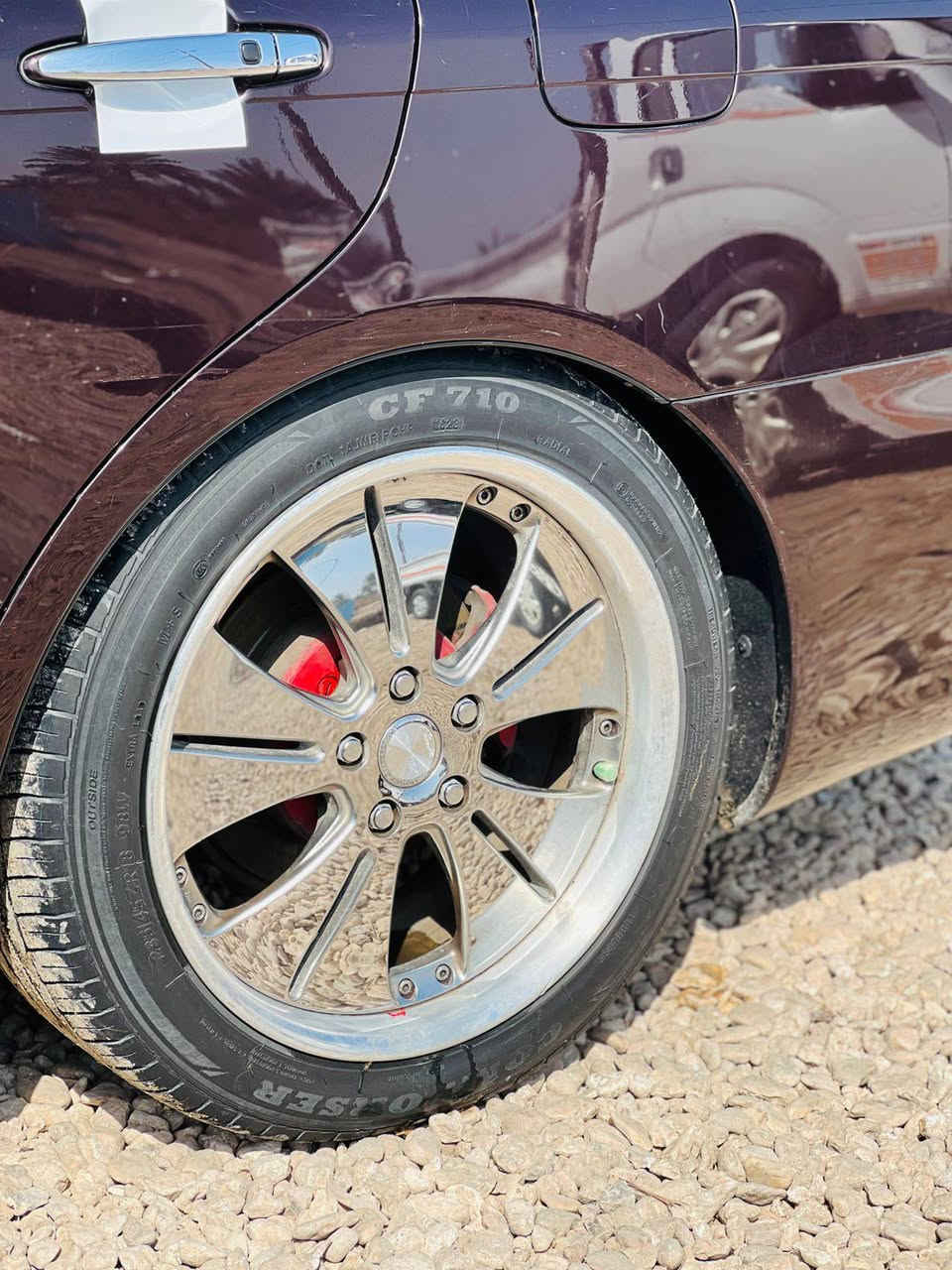 سلام عليكم ورحمه 
لبيع شاهينه كفاله عام
شاصي 82
لون كرزي جمال مضروب نانو سيراميك
كير محرك حداديه تبريد كفاله
ويل رياضي  +تخم. تاير جديد
سياره فول بطن لخير من عدا الفتحه سقف
داخل عسلي 
سياره رقم بصرا بسمي مداور وين ما عجبك 
السعر 153 وبيه. مجال  
مكان سياره حله بابل
لهاتف ***********
