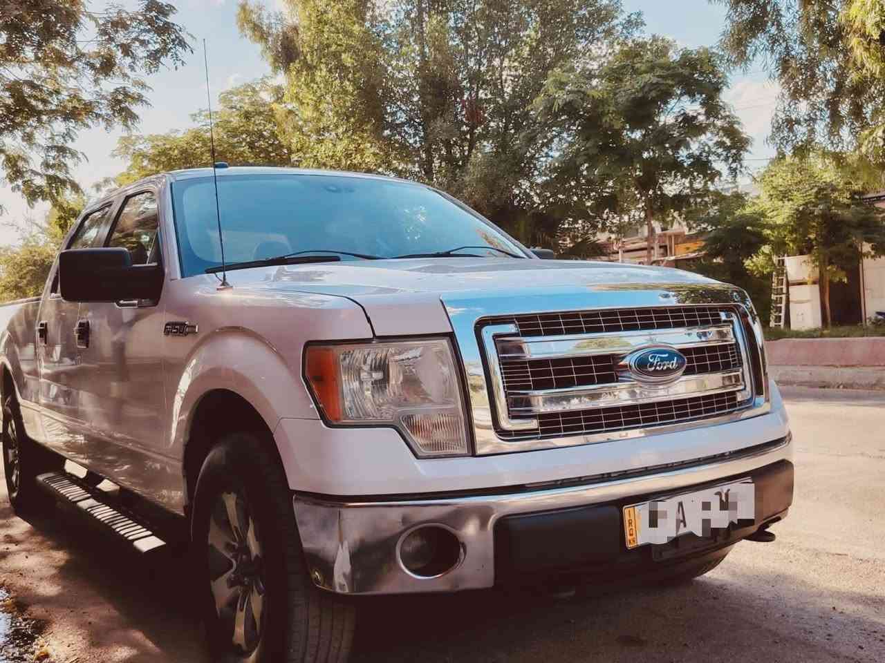 سلام عليكم 🤚 
للبيع او للمراوسه 🙏
فورد F150 موديل 2014🌹
مواصفات XLT معروفه 🥰
سياره شركه NİVa😉
سياره بدون ظرر فقط 3قطع خلفيه صبغ اثر شخوط ول خدوش 🥰
كير محرك شرط بدون عيب ♥️
حجم المحرك 5000💝
السياره باب طويل بدي طويل 😉
تبريد شرط ثلج 🥶 
4تايرات لوك جديد 🌹
4وياله حجم 18شركه اصلي 💥
عداد المسافه 87الف KM 🧿
دواخل السياره حلوه مدوشمه جديد💝
علما أن رقم سياره سليمانيه مميزه ليس مع سياره بل يوجد معها غير رقم للمشتري 🧿
الهاتف *********** واتساب موجود 📱
السعر 155ورقه بيها مجال للشراي💵
العنوان كركوك💝💝

