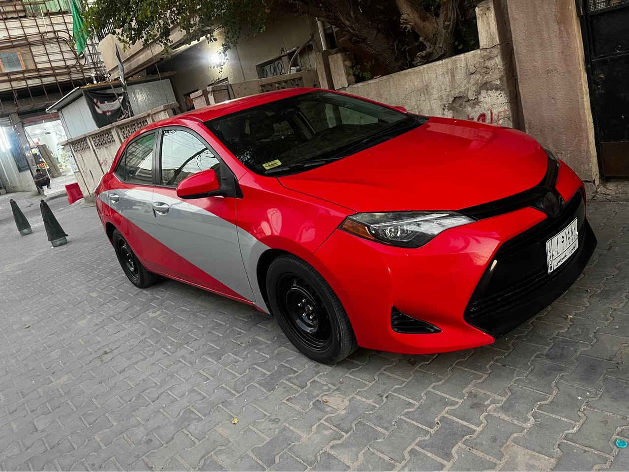 كورولا موديل 2019وراد امريكي مصبوغة احمر رايدها 115 وبيها مجال *********** البصرة, العراق
