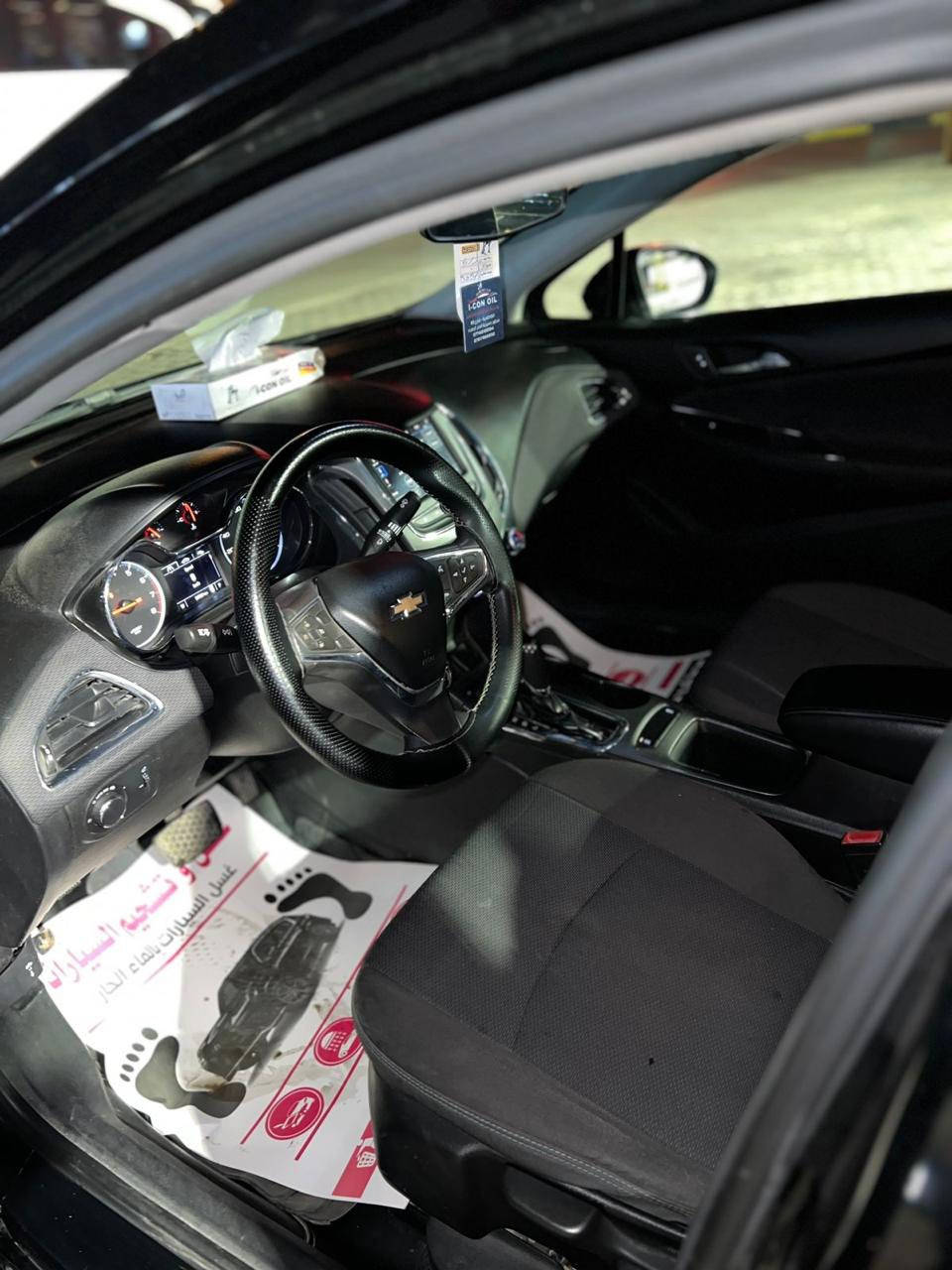 سياره شوفرليت كروز موديل 2019 
ماشيه 93 مابيها اي صبغ 
السعر 105 وبيها مجال 
***********
