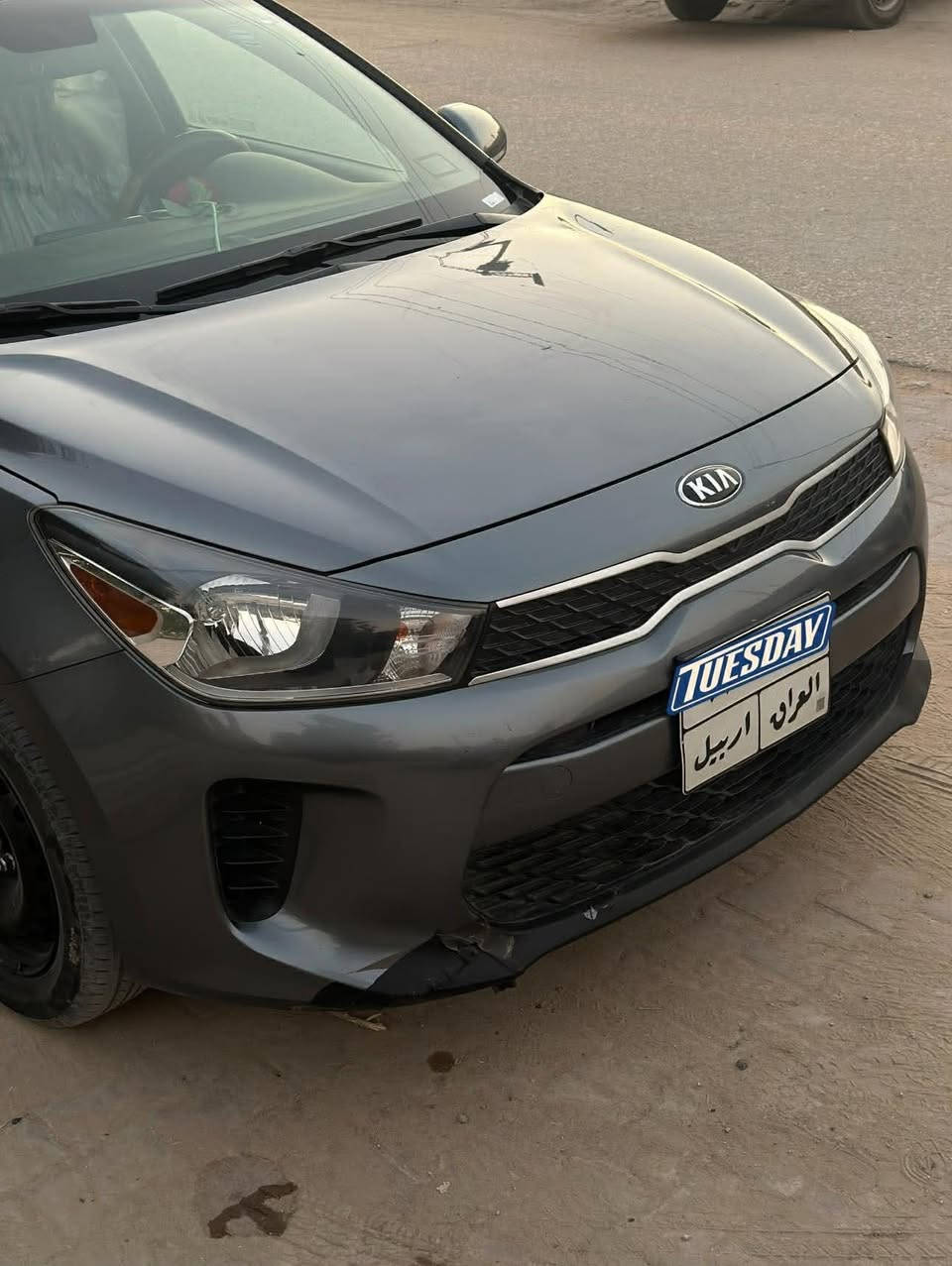كيا ريو RIO 2019
Kia Rio 2019  S 
مواصفات خاص
وارد امريكي 
محرك 1600
حساس خلفي للكاميرا
شاشه لمس ذكيه
كاميرا دواره 
نضام سبورت
كير 6 سرعات ATM الرغوب
ضرر السياره جاملغ خلفي  ايرباكات سليمه والضربه ماواصله 
للتكمه
كلشي بيهه تمام ومتحتاج حته ادامه لان ادامتهه جديدة
تحكم ستيرن+تحكم مري
Usb aux ونضام carplay android auto
رقم اربيل
السعر 112$
قابل لتتفاوض
——————————————————————
‎السيارة
جديدة جدا.      ***********
