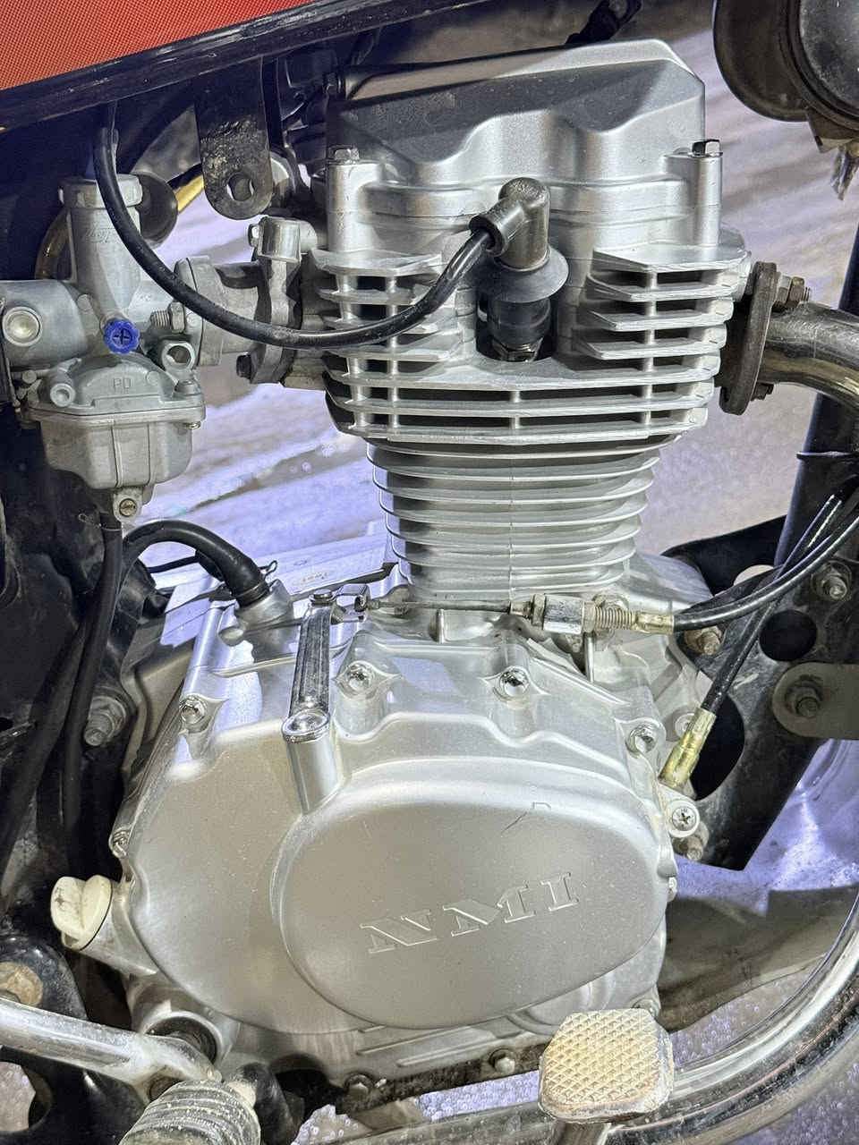 دراجة نامة للبيع
مكينة امتياز مامفتوحة مكفولة والدراجة حلوة مامتعوبة ذابلها ويلات جدد ضفيرة جديدة عينة شغالة لايتات شغالة السعر ٧٥٠ 
الرقم *********** خور الزبير
