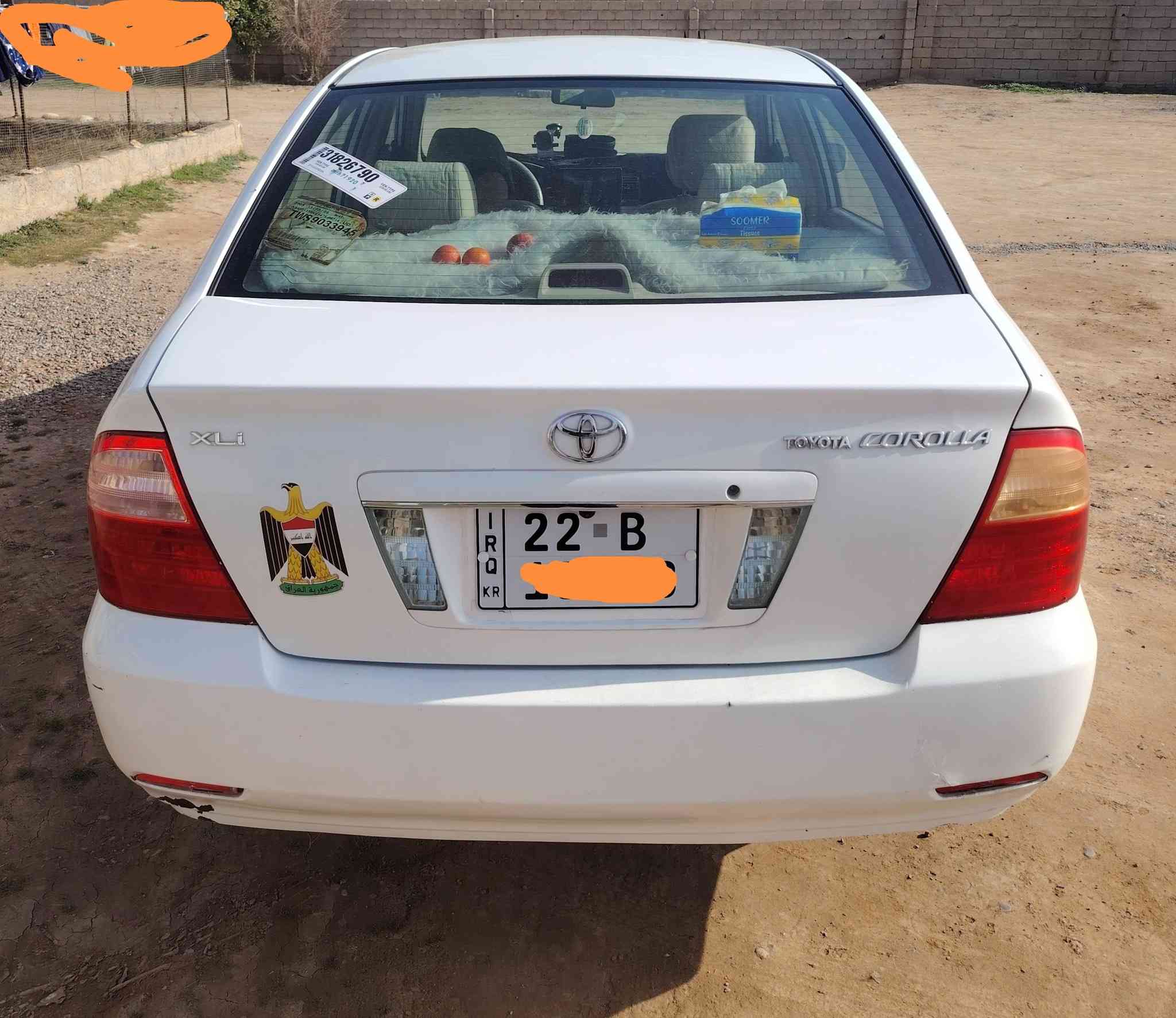 السلام عليكم كورولا بكاتشو موديل 2007كير محرك 16شرط صدر جديد تأيرات جدد سيارة نضيفة لا  صرف   ولا بخار للاستفسار اتصل ***********
