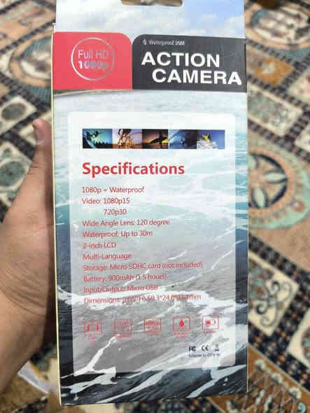 سلام عليكم ( تصفية بضاعة )
اكشن كاميرا مواصفات مثل ما موضحة بالصور

سعر 25 الف تجي بغداد العطيفية تستلمها

او 30 الف توصيل استلم المبلغ تحويل زين كاش او رافدين و ادزها توصيل

رقمي ***********
