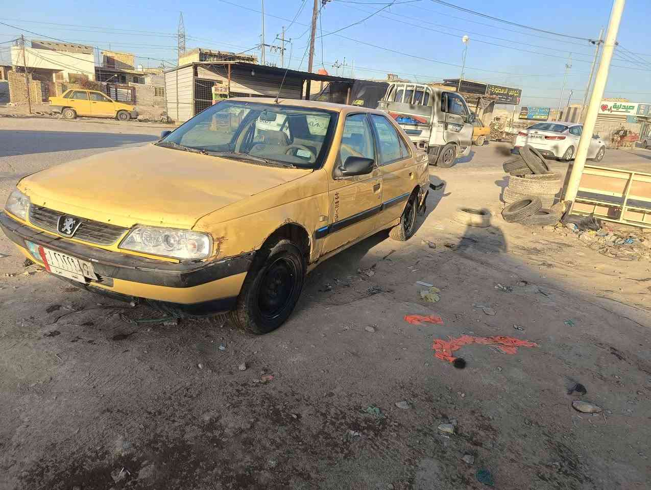 السلام عليكم بيجو 405 رقم نجف سنويه 24هيئه عليه وغرامات 600 سياره كير محرك حداديه شرط كهربائيات
مالكه بل شاميه ابيع صافي نهايته 12 عنواني ديوانيه  ***********
