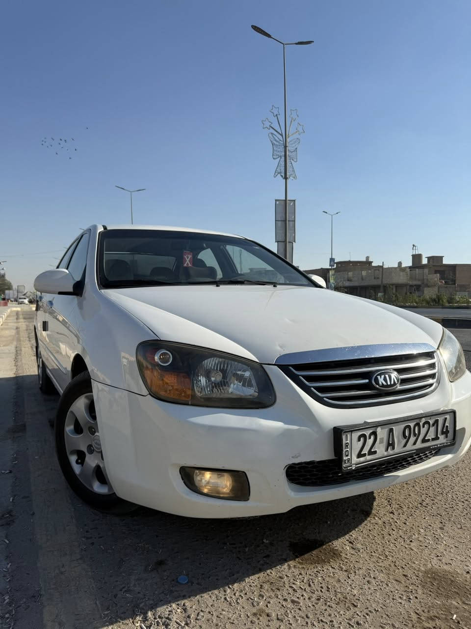 السلام عليكم 
كيا سبكترا ٢٠٠٩ سيارة  كفاله عامه من الصبغ والتبديل والحادث بدون حادث امريكي  مكاني كربلاء الحر 
***********
