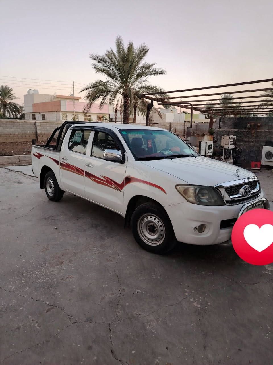 السلام عليكم
هايلوكس ٢٠١١ مكفول من الصبغ

رقم بغداد انكليزي بسمي

كير عادي مكان بغداد

***********
***********
