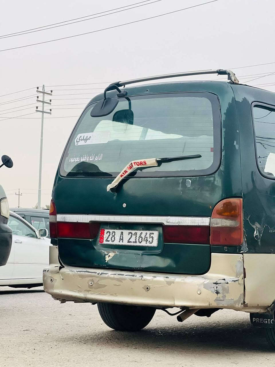 سلام عليكم بريجو للبيع 97 بسمي  كير ومحرك واكسن مكفولات مصبوغه عام تخم تاير جديد كهربايات جدد السعر 55 وبيهه مجال المكان النجف الاشرف ***********
