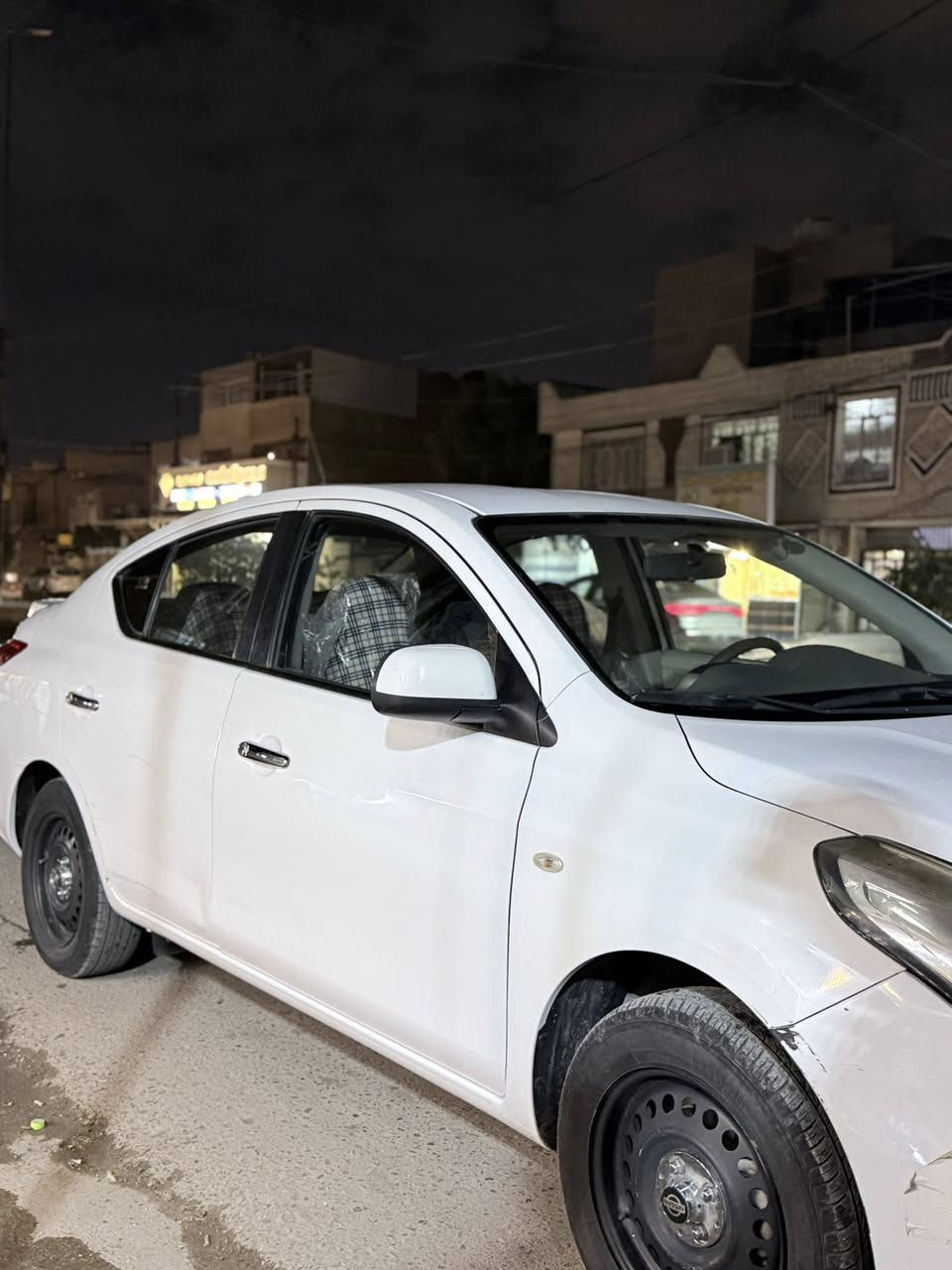 نيسان سني موديل ٢٠٢٢هندي بليته زركه سيار حلوه كير مكينه مكفول تبريد ثلج  شاشه تاب كامره دواره تحكمات ستيرن قطره صبغ مابيها سياره ع وضع الشركه تخم تاير جديد ماشيه ١٤١
مكاني بغداد حي التجار السعر ١١٠بيها مجال بسيط 
بيها أماكن بارد بسيطه 
***********
