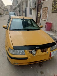 سياره سمند للبيع 2012بيها نواقص بسيطه مصفره هيئه مشروع وطني بيها وكاله...