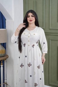 دشداشه كشمير • دبل كلوش • مقاسات 2X-5X