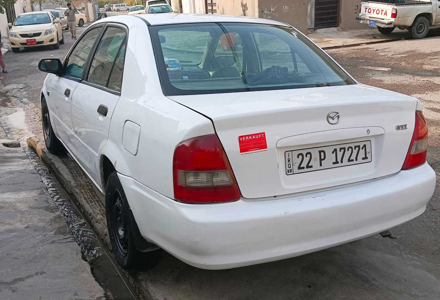 مودیل ۲۰۰۳
گێڕ و مەکینە و بەناو کردن بە شەرت
جەمپەکی پشتی هەیە 
تەکسی بووە کراوەتە خسوسی 
٤٥ وەرەقە و مەجالێکی کەم 
*********** أربيل, العراق
