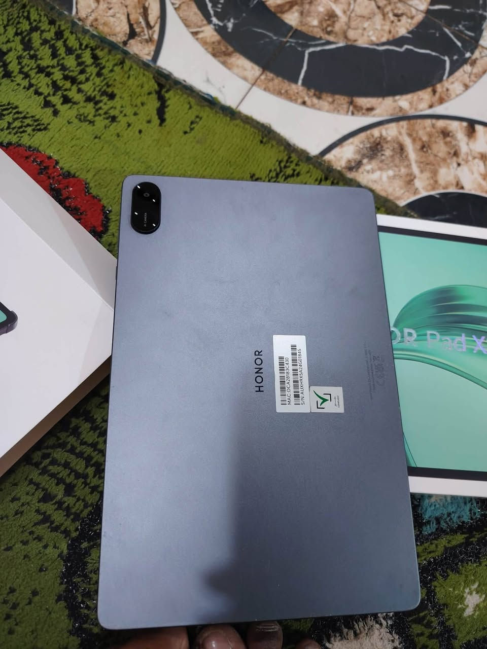 ايباد هونر باد xa8
. الذاكره 128 مستعمل شهر واحد بس بي ضرب بالشاشه قليل كلش والسعر خاص الملحقات كامله مستعجل على البيع كلش
تواصل على الرقم ***********
