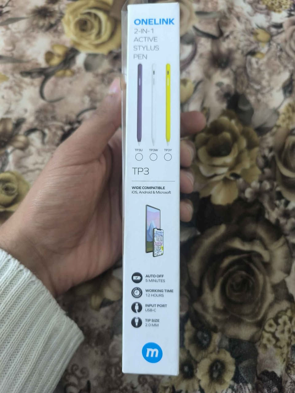 السلام عليكم قلم ايباد هاتف بنفس الوقت يدعم راحة اليد بطاريته تدوم تقريبًا اسبوع كامل استخدام وشحن سريع افضل نوعية تأتي بعد ماركة أبل ضمان عين الفهد جديد مالتي مستخدمه للفحص فقط مع كتلوك وشاحن وباكيت وحافظة جلد اصلية مطاط يتوفر به قلمين موصل, نينوى


**إذا كنت صاحب هذا الإعلان وتريد حذفه لأي سبب، رجاءا أرسل رسالة إلى الدعم الفني**